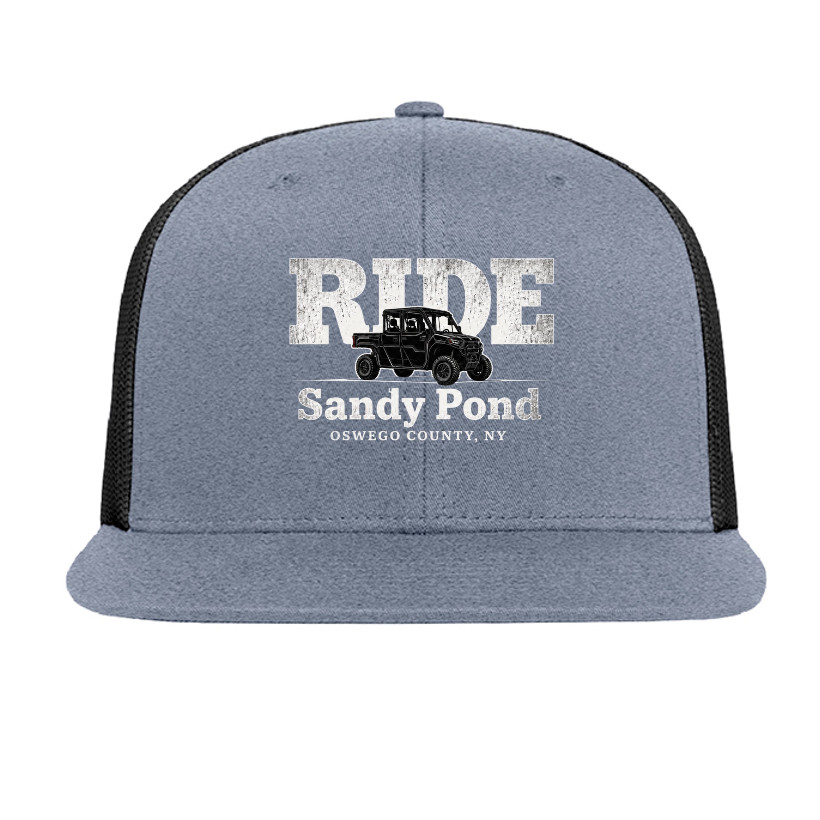 Heather Grey/ Black - 6609 - FRONT