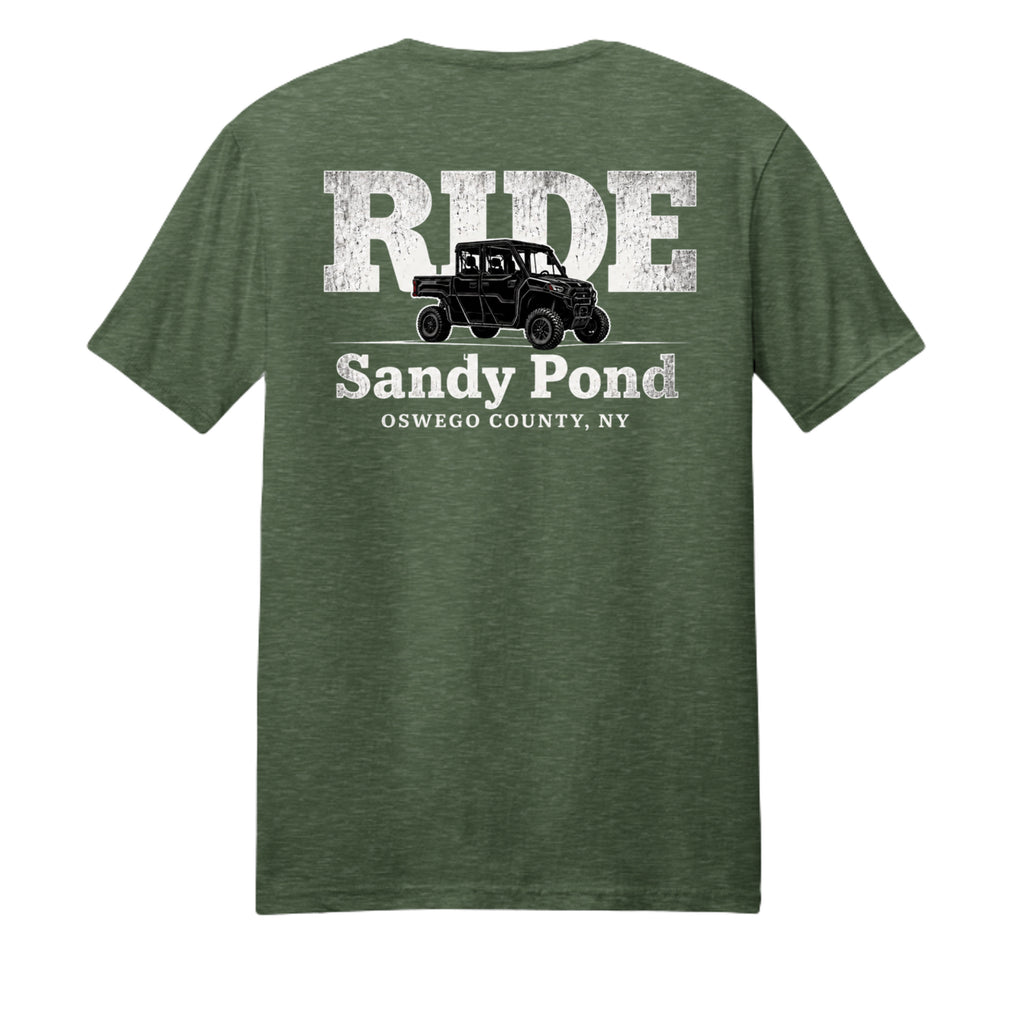 Forest Green Heather - PC455 - BACK