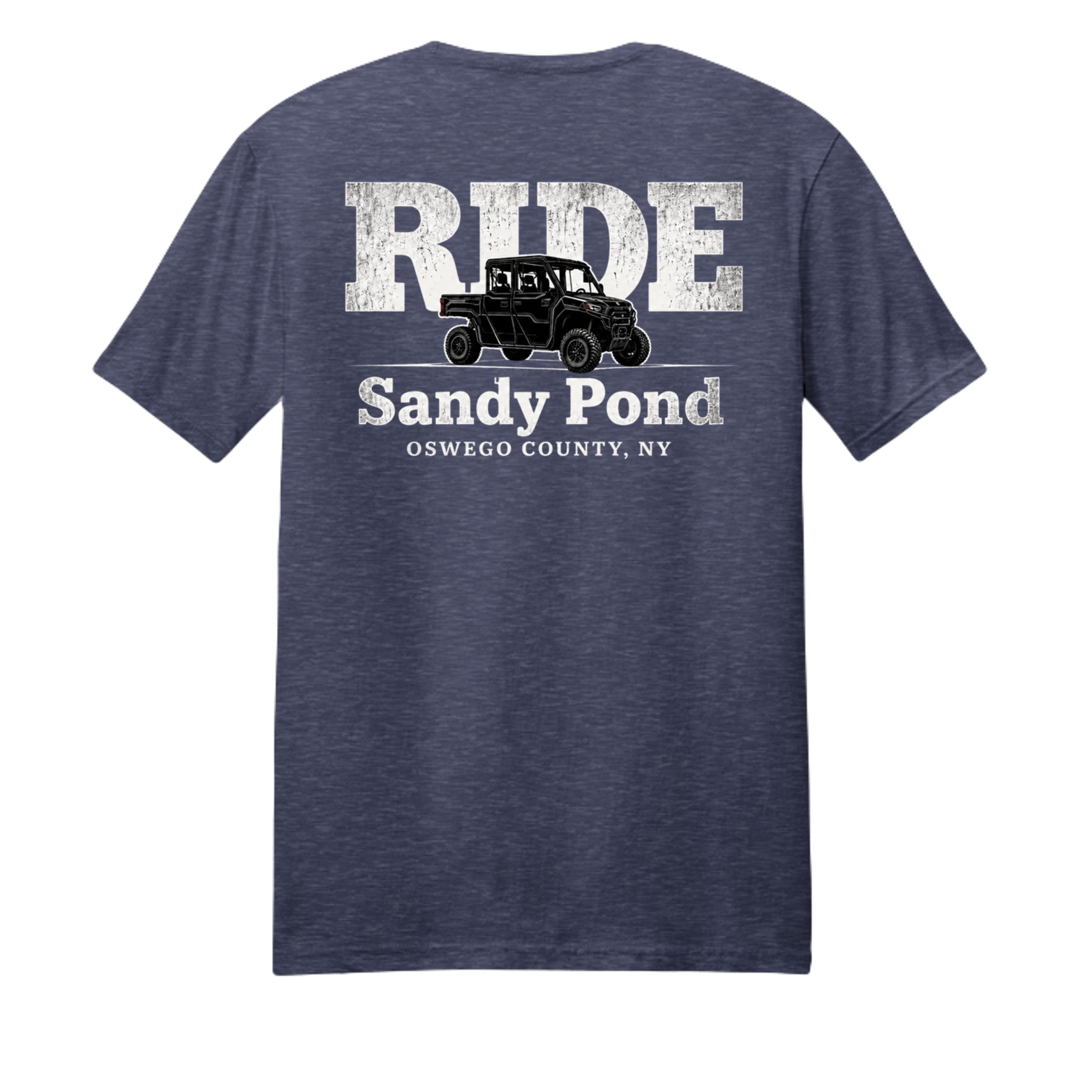 Team Navy Heather - PC455 - BACK