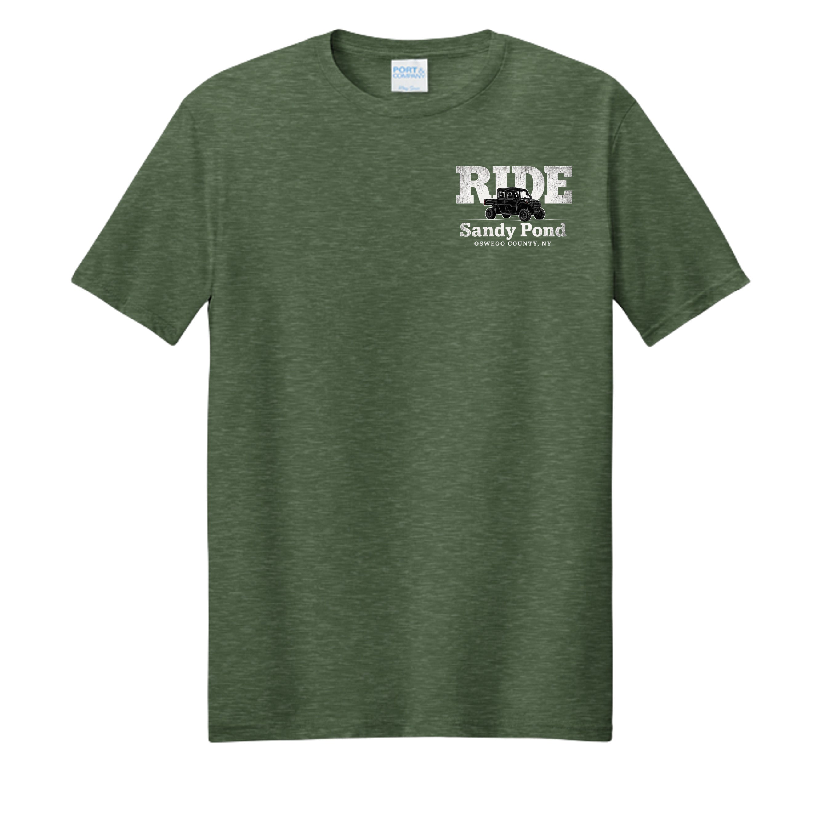 Forest Green Heather - PC455 - FRONT