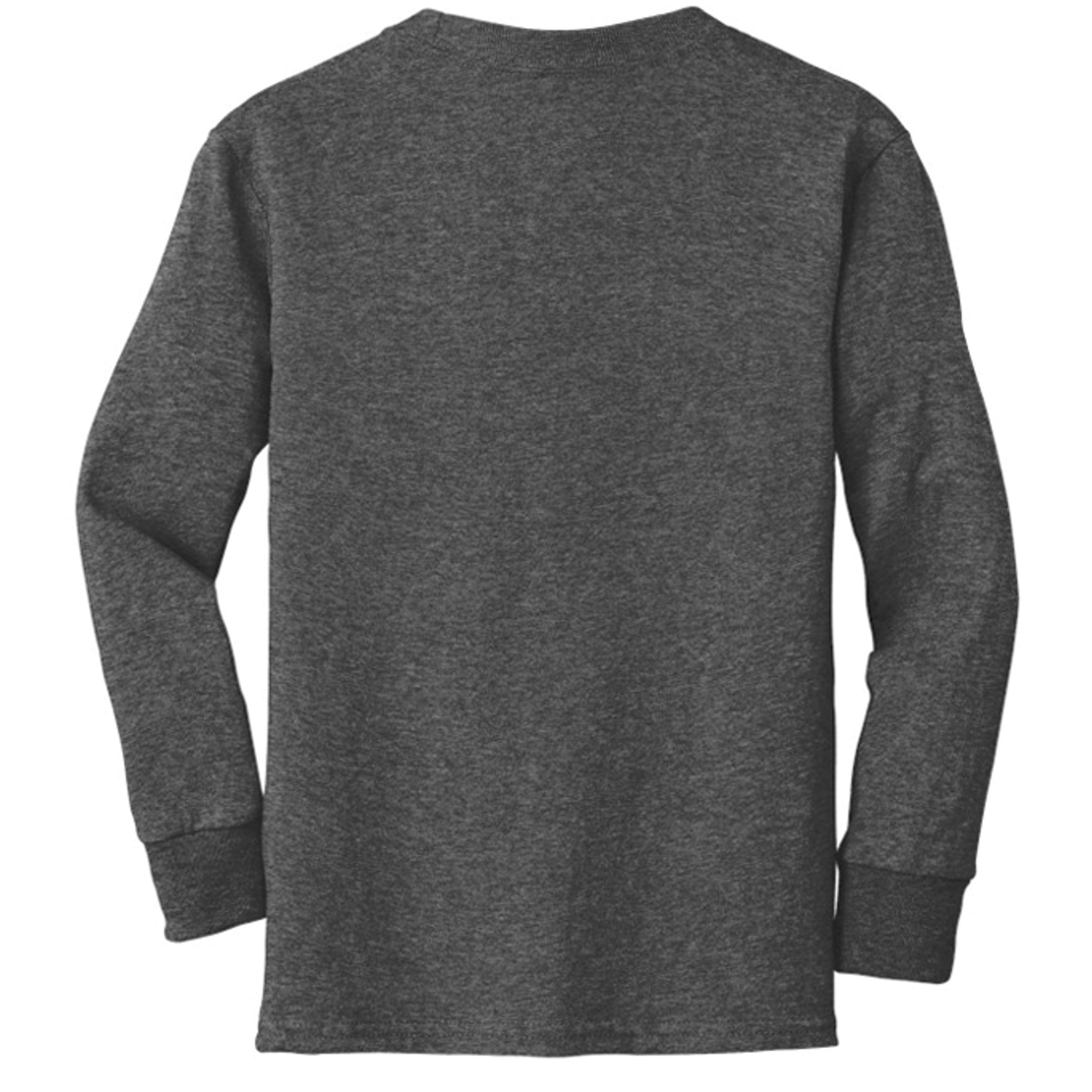 Dark Heather Grey - PC54YLS - BACK
