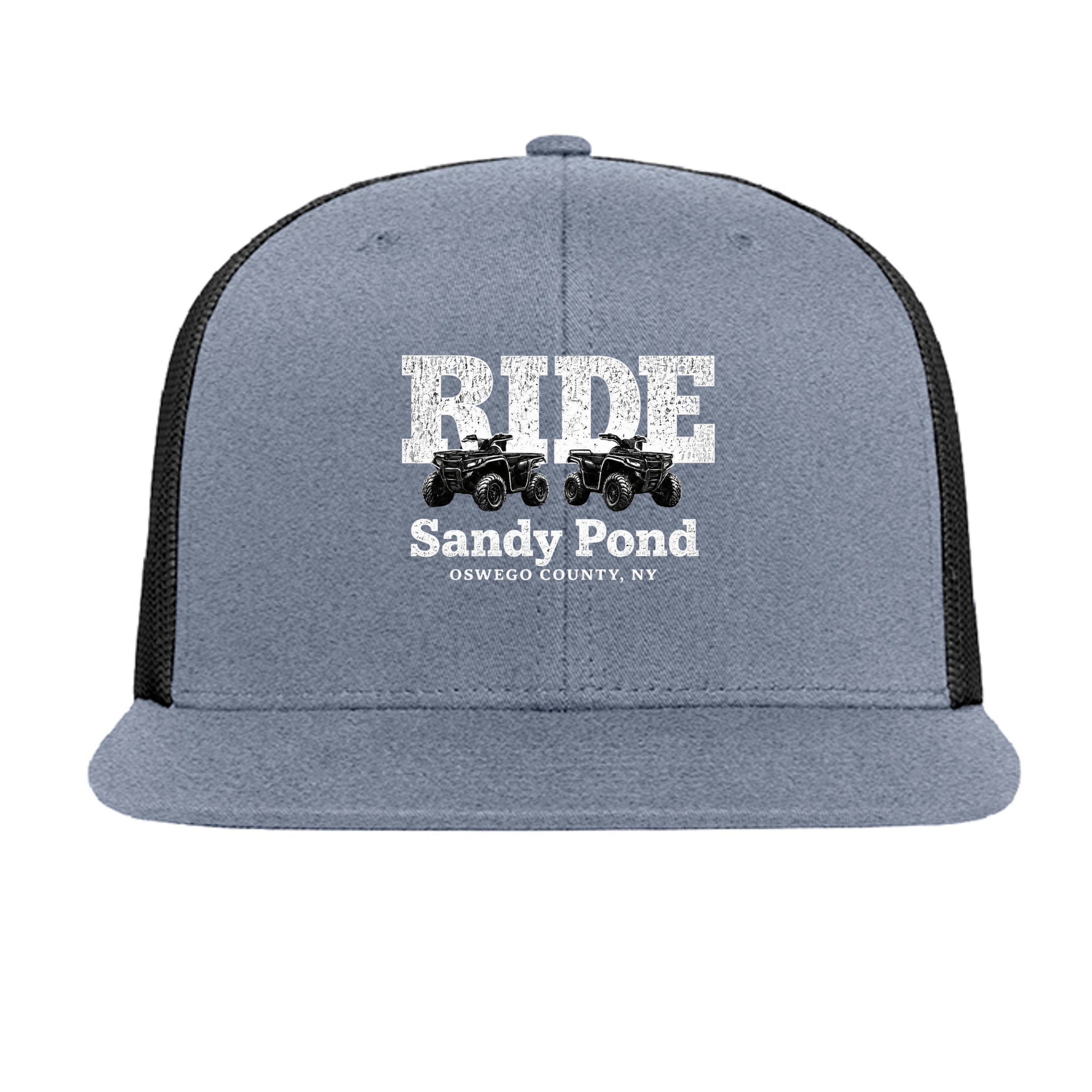 Heather Grey/ Black - 6609 - FRONT