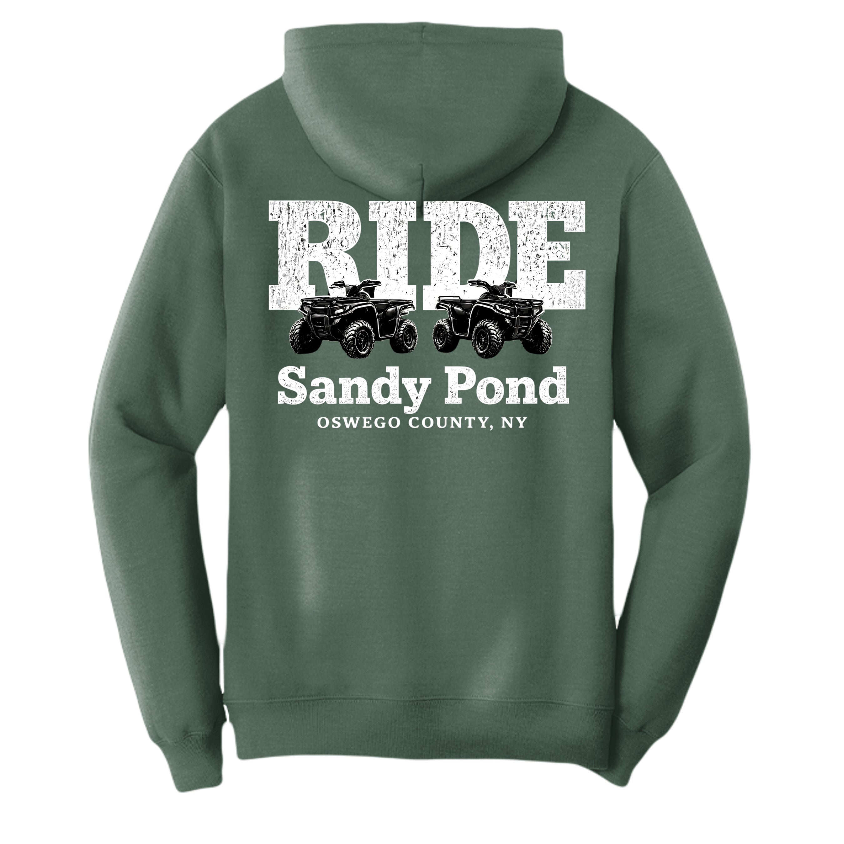 Forest Green Heather - PC78H - BACK