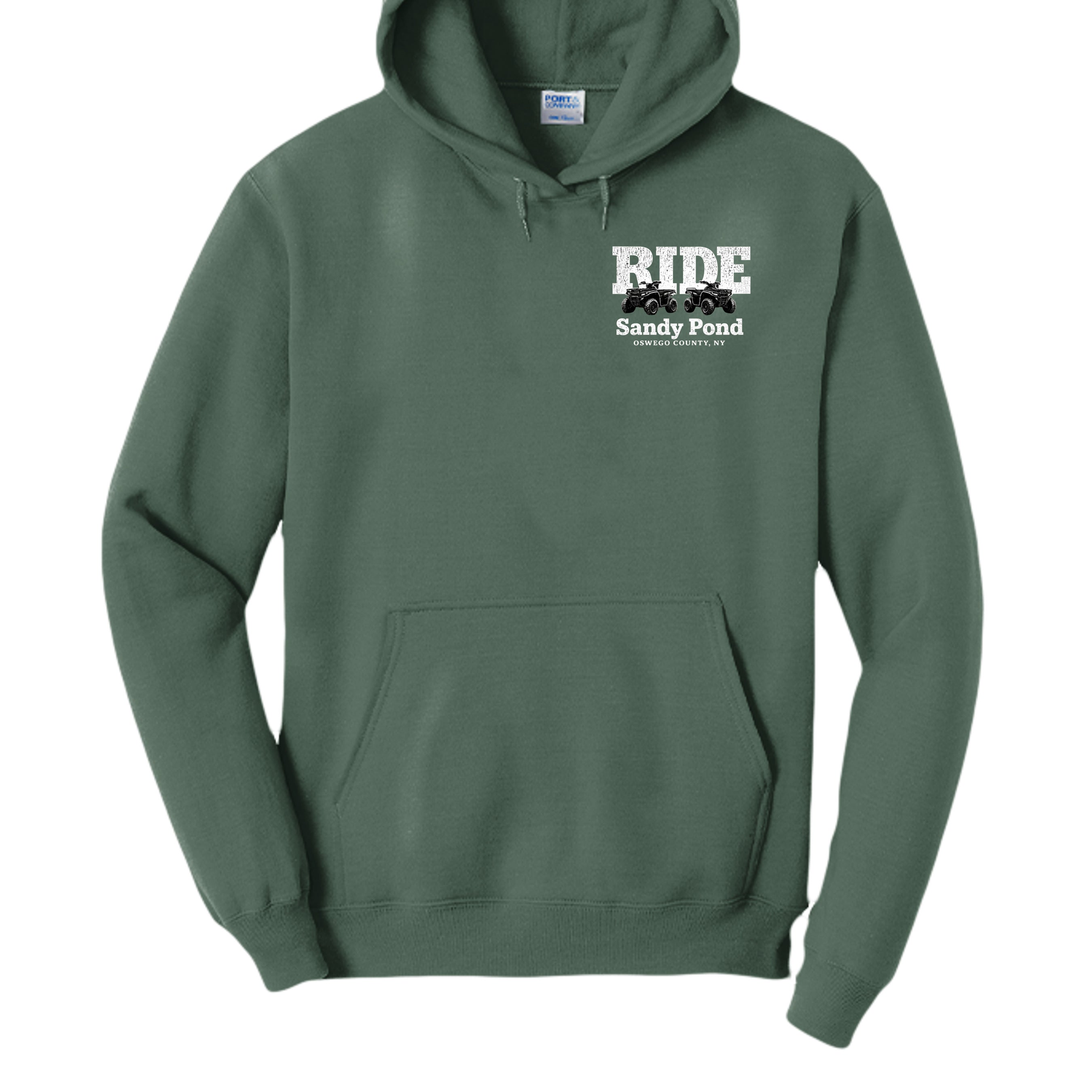 Forest Green Heather - PC78H - FRONT