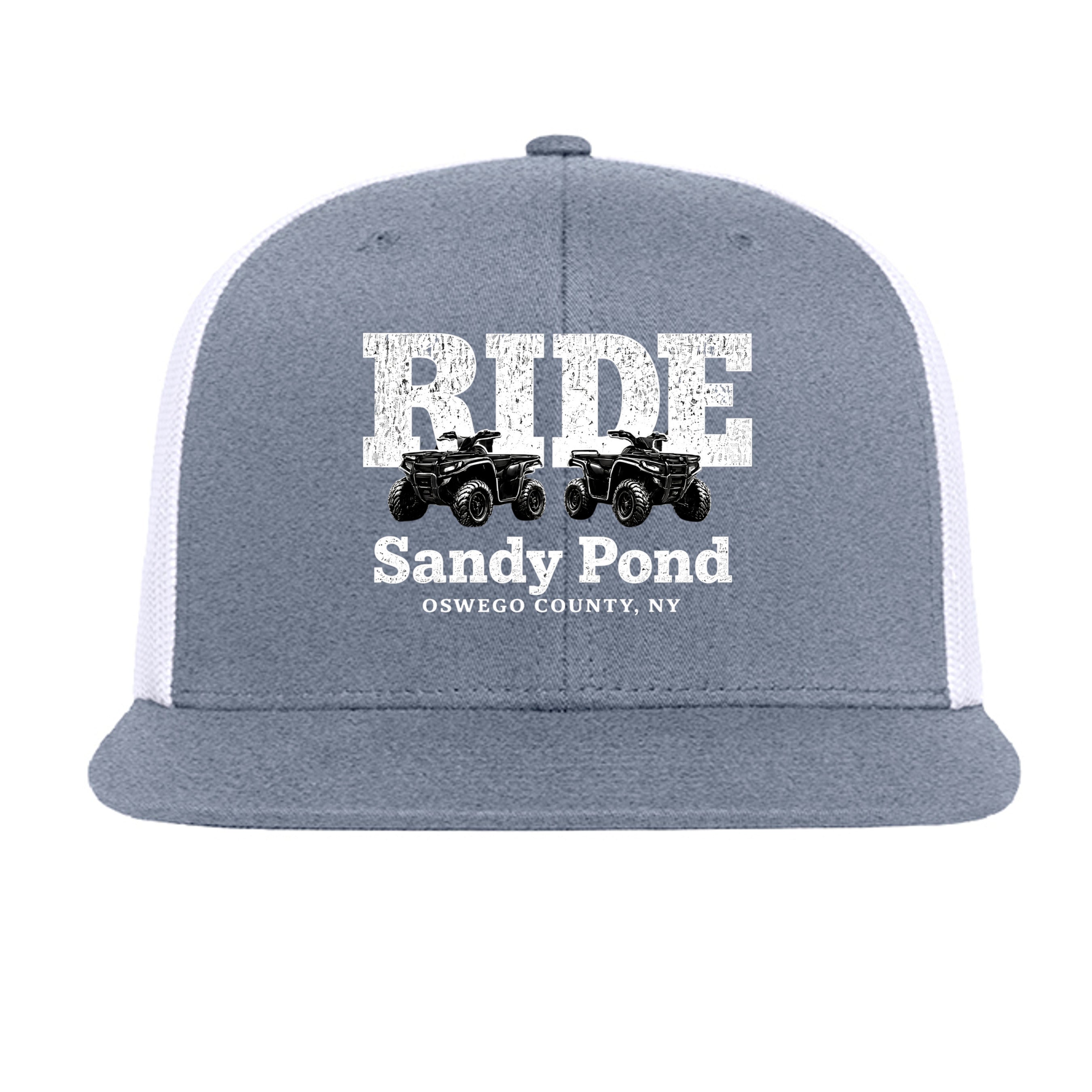 Heather Grey/ White - 6609 - FRONT