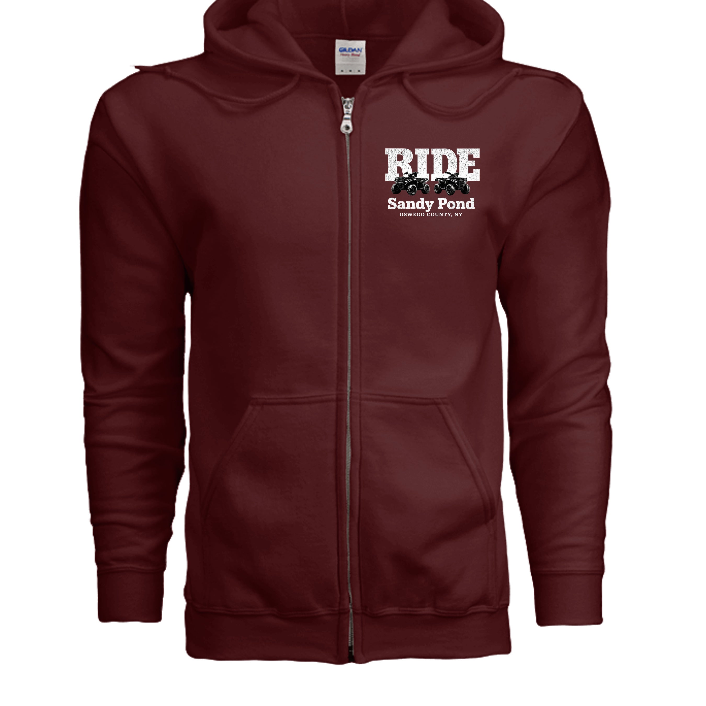 MAROON - G186 - FRONT