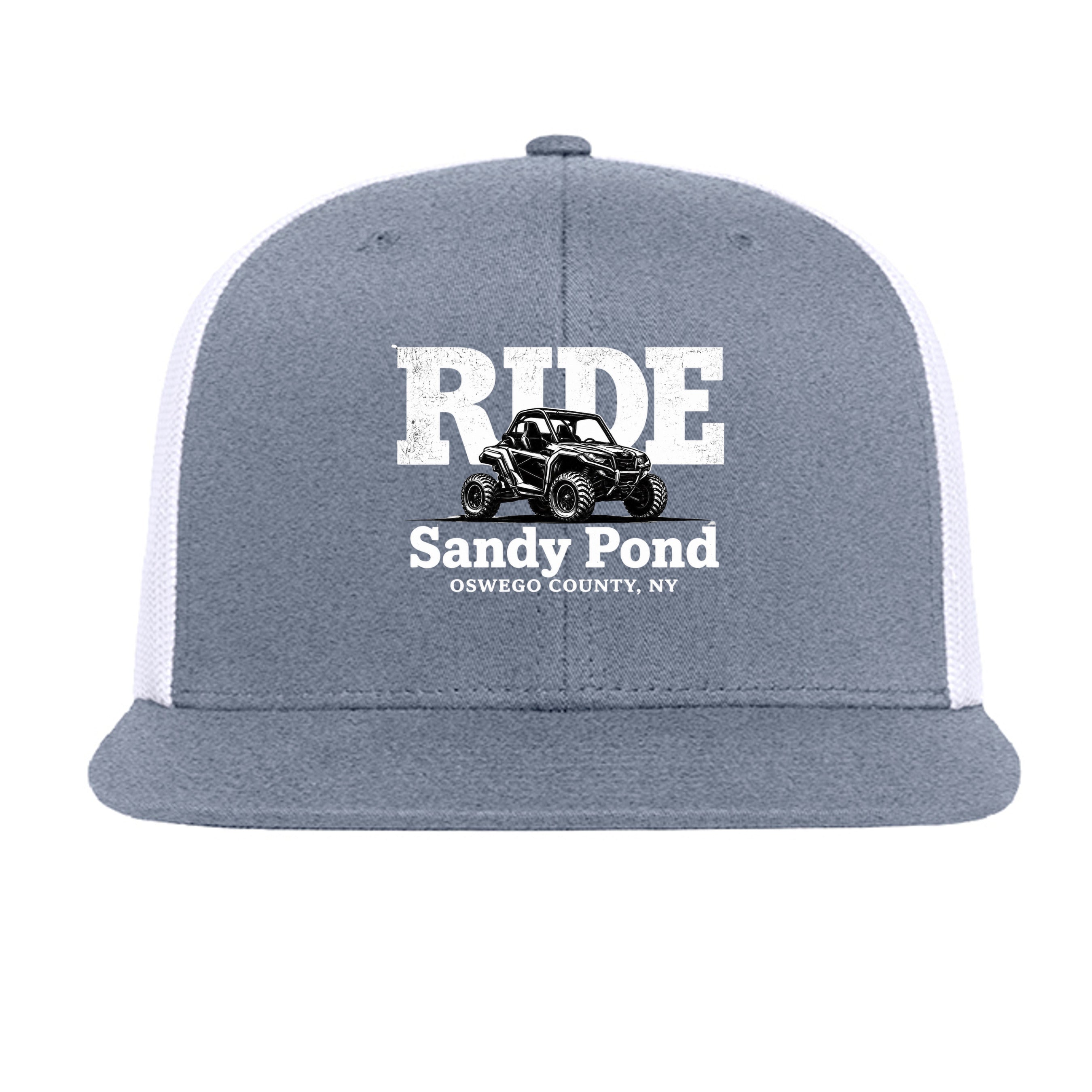 Heather Grey/ White - 6609 - FRONT