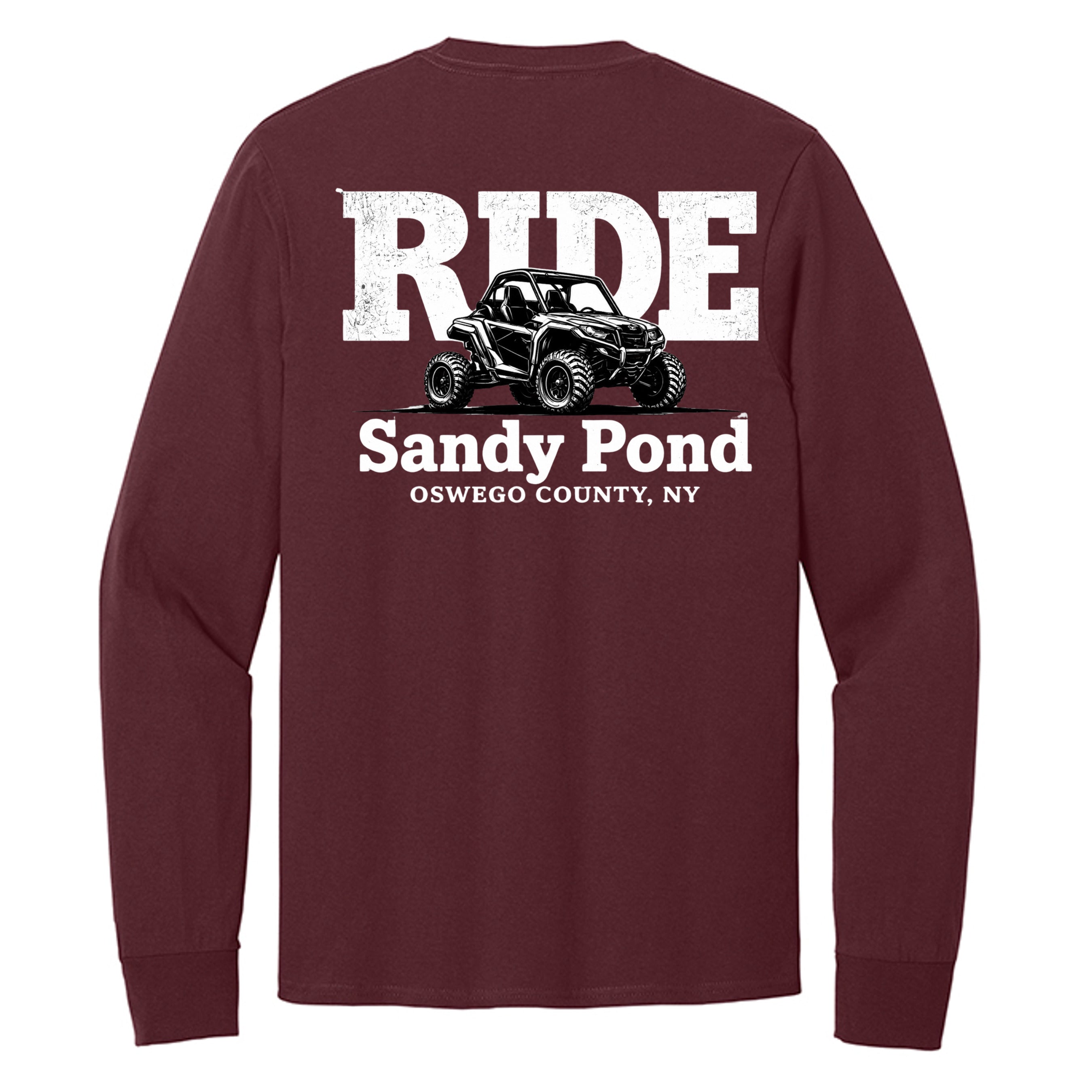 Athletic Maroon - PC54LS - BACK