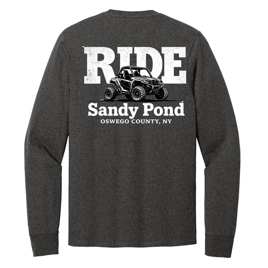 Dark Heather Grey - PC54LS - BACK