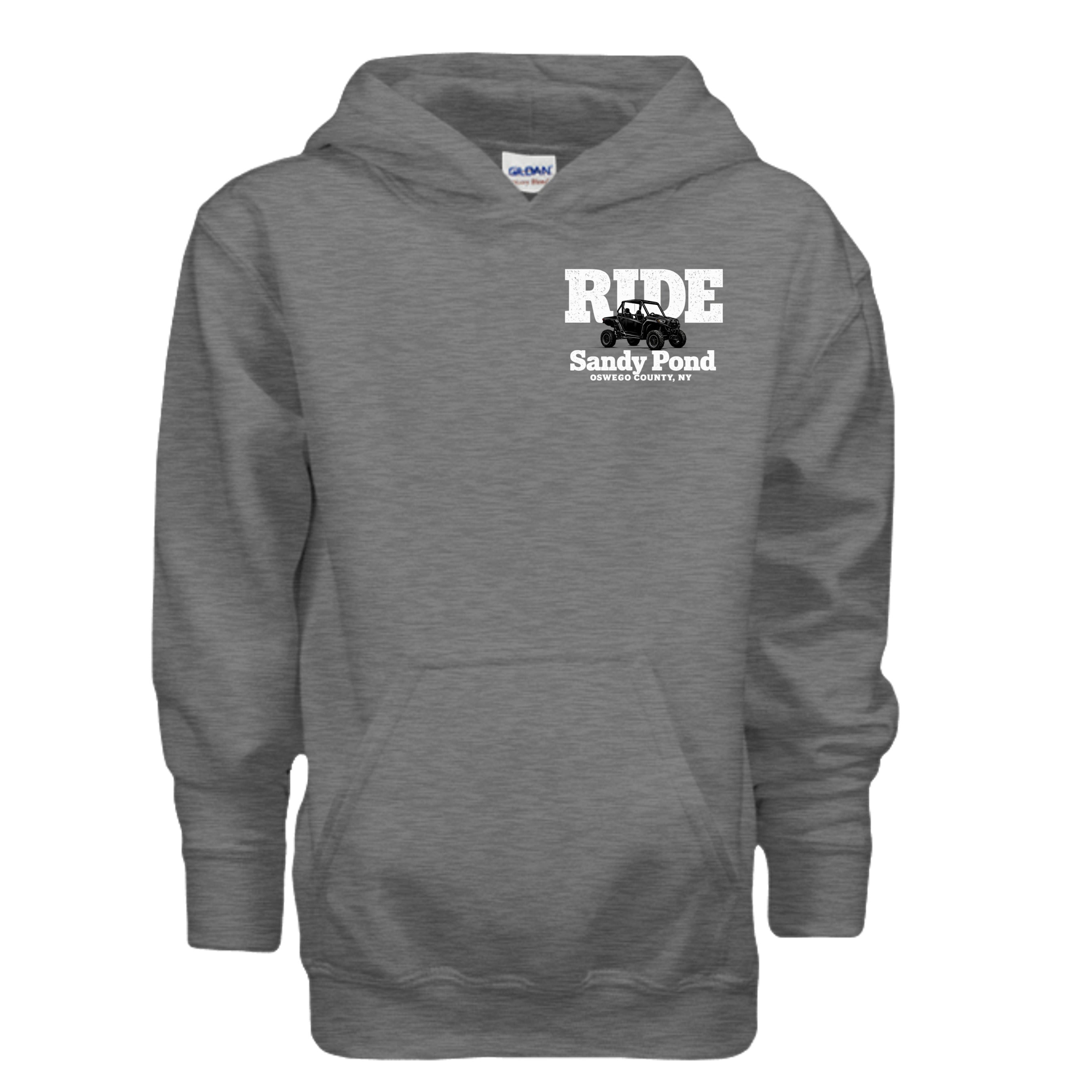 GRAPHITE HEATHER - G185B - FRONT