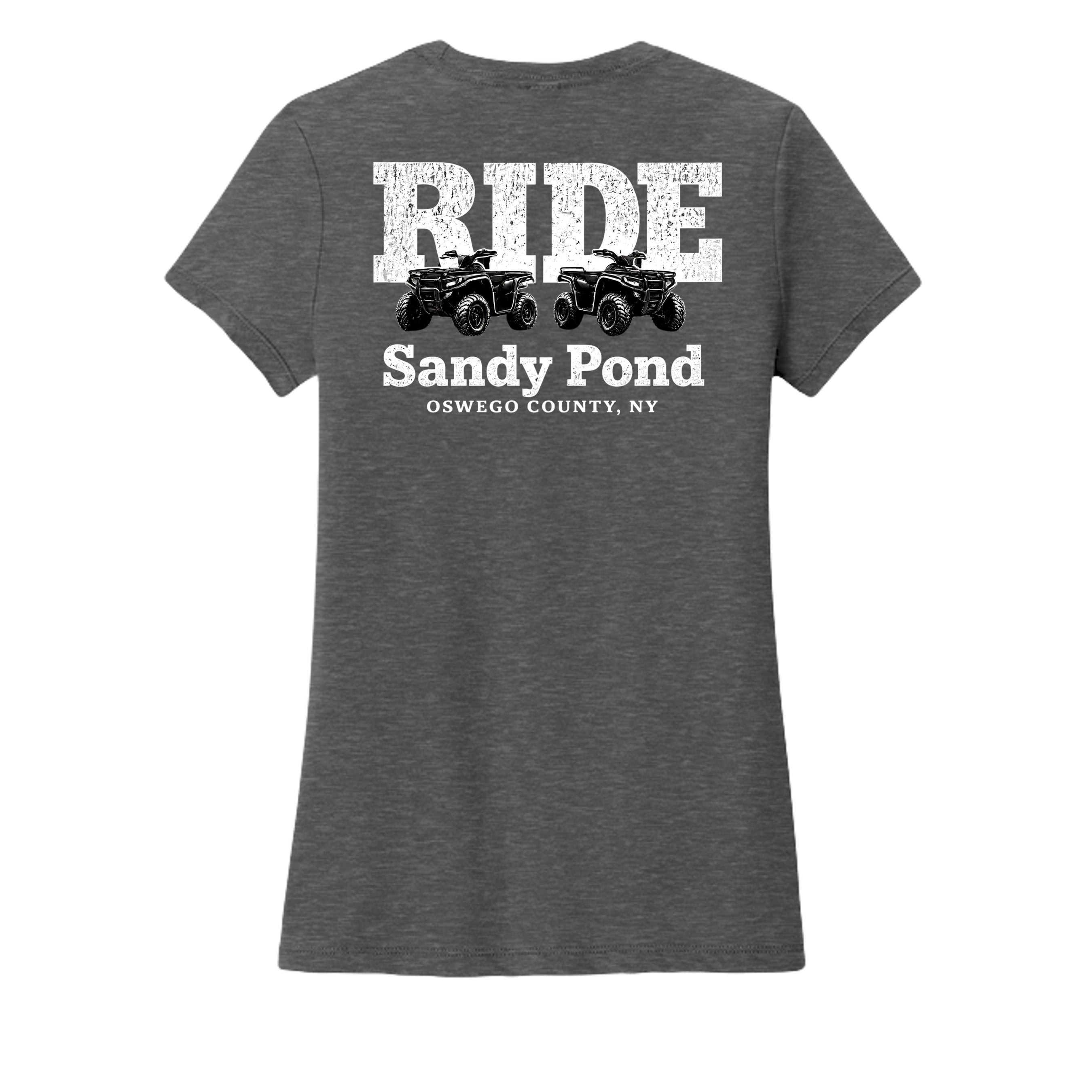 Dark Heather Grey - LPC450 - BACK