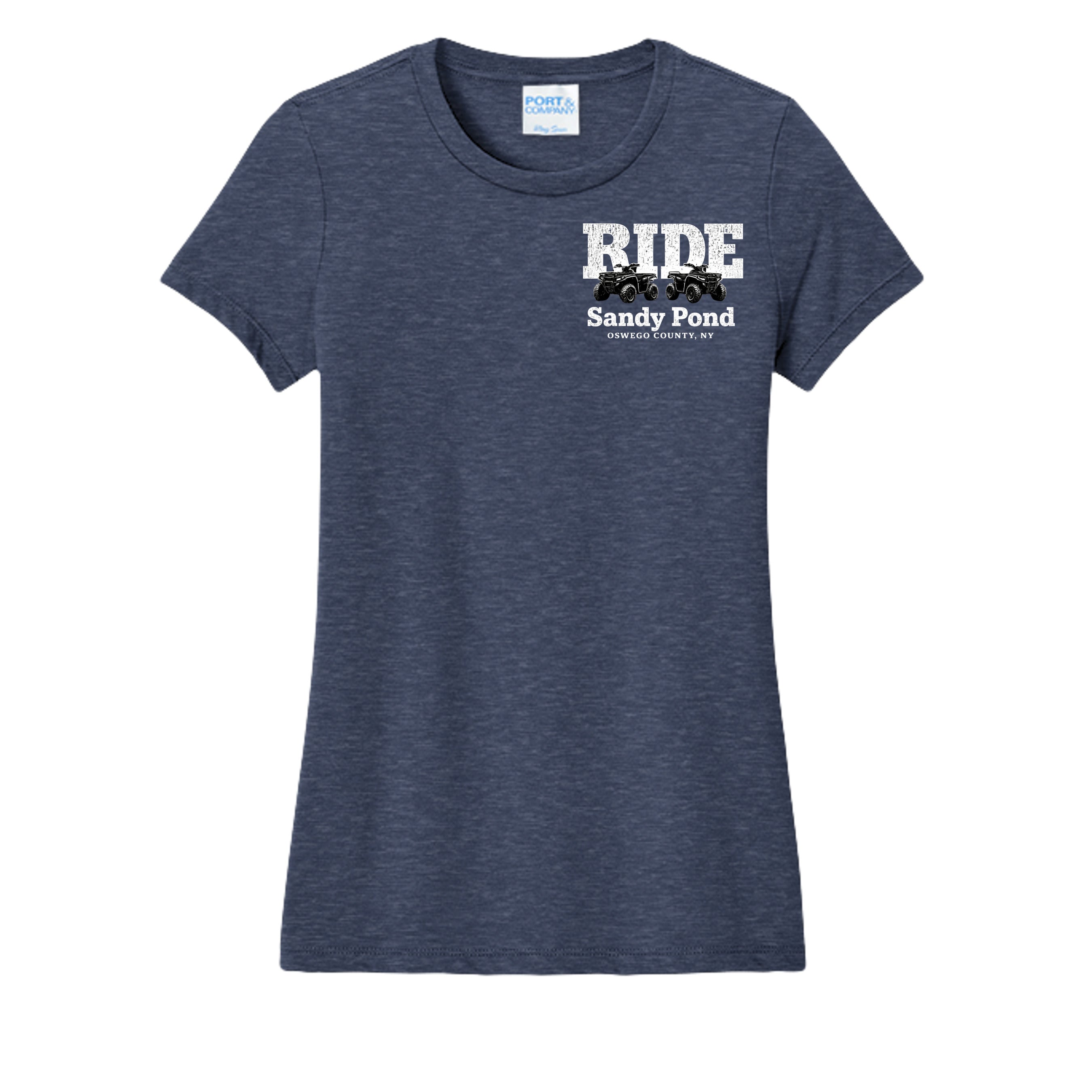 Heather Navy - LPC450 - FRONT
