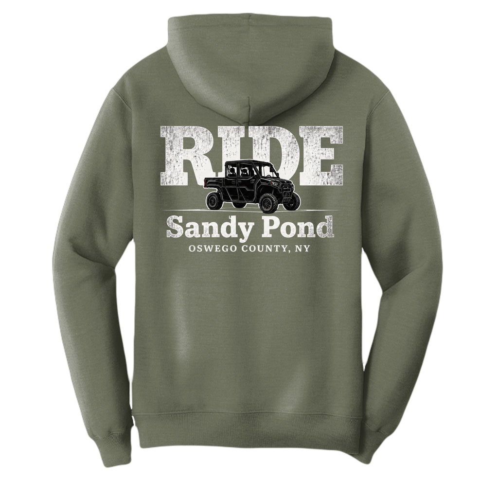 Olive Drab Green Heather - PC78H - BACK