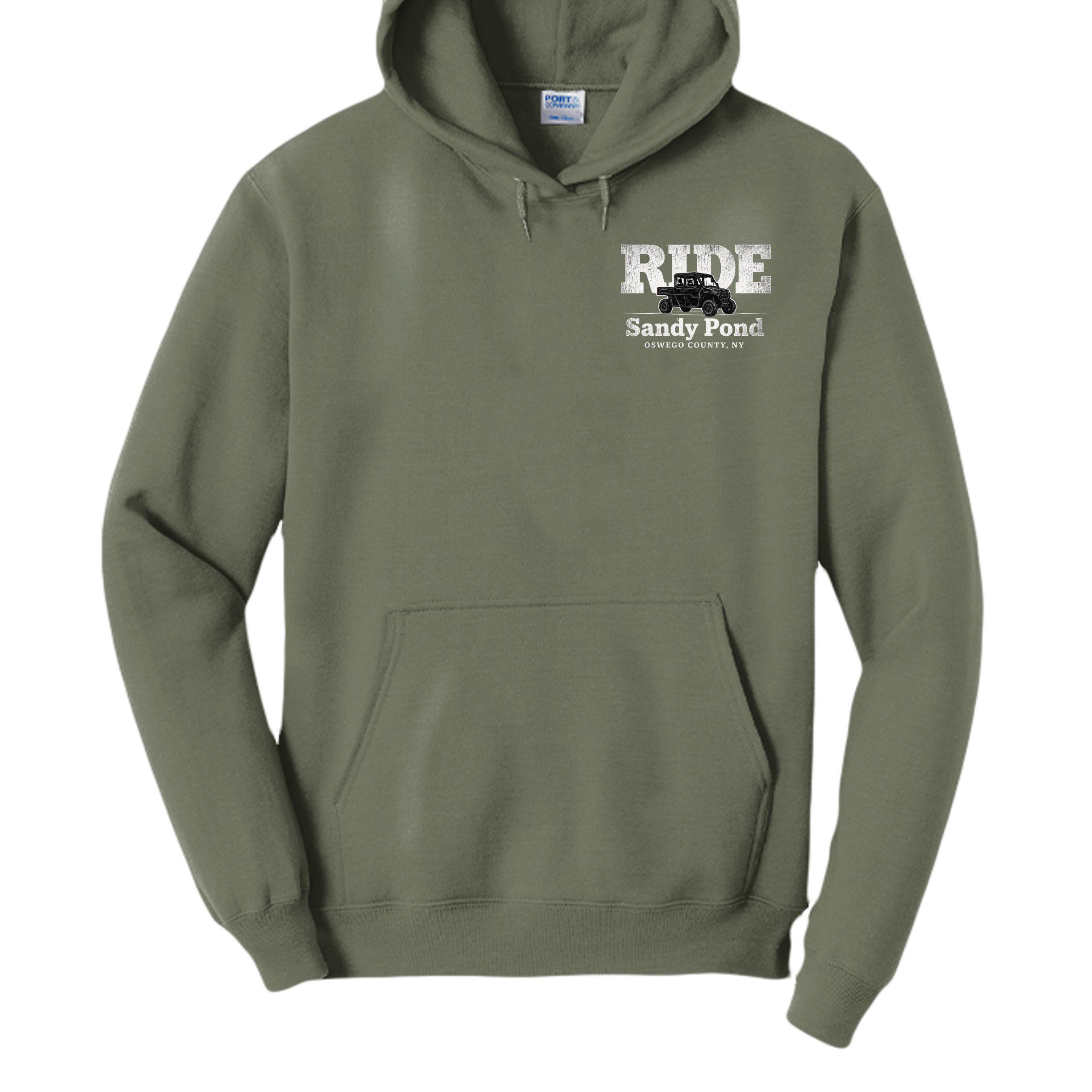 Olive Drab Green Heather - PC78H - FRONT