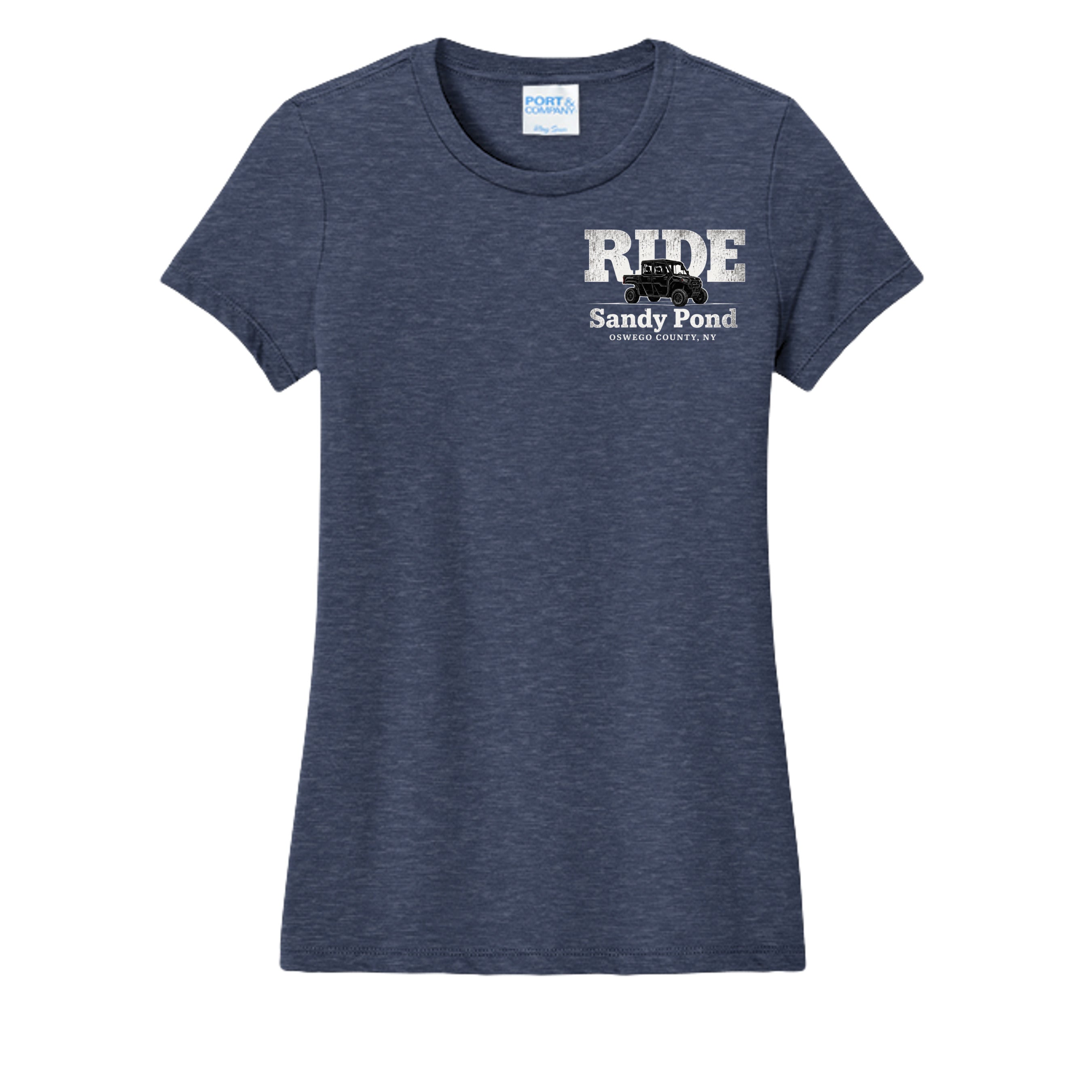 Heather Navy - LPC450 - FRONT