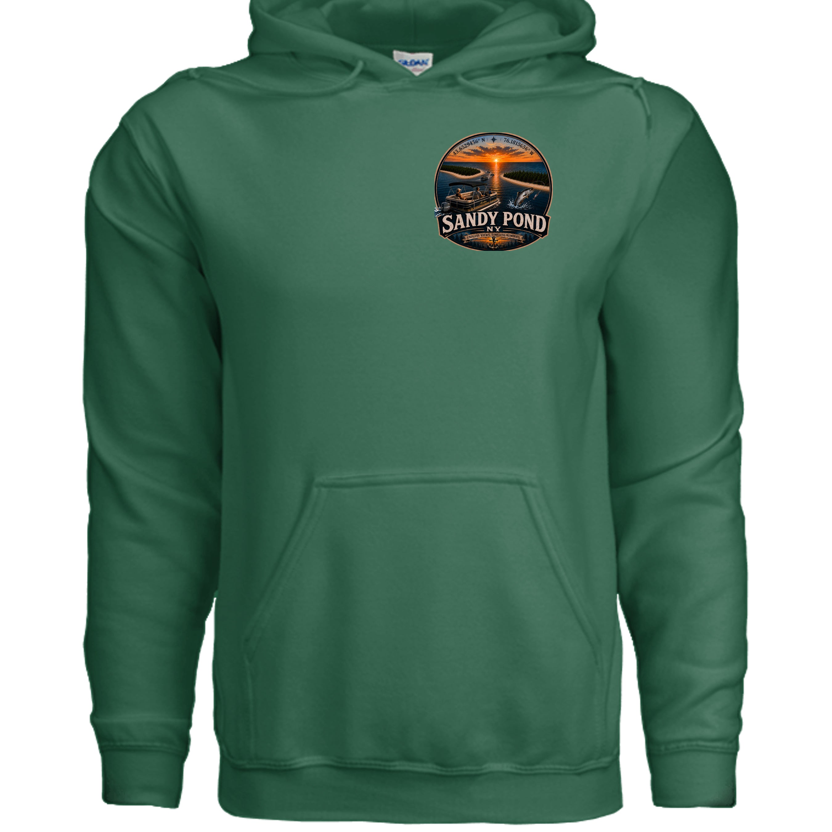 Fan Dark Green - G185 - FRONT