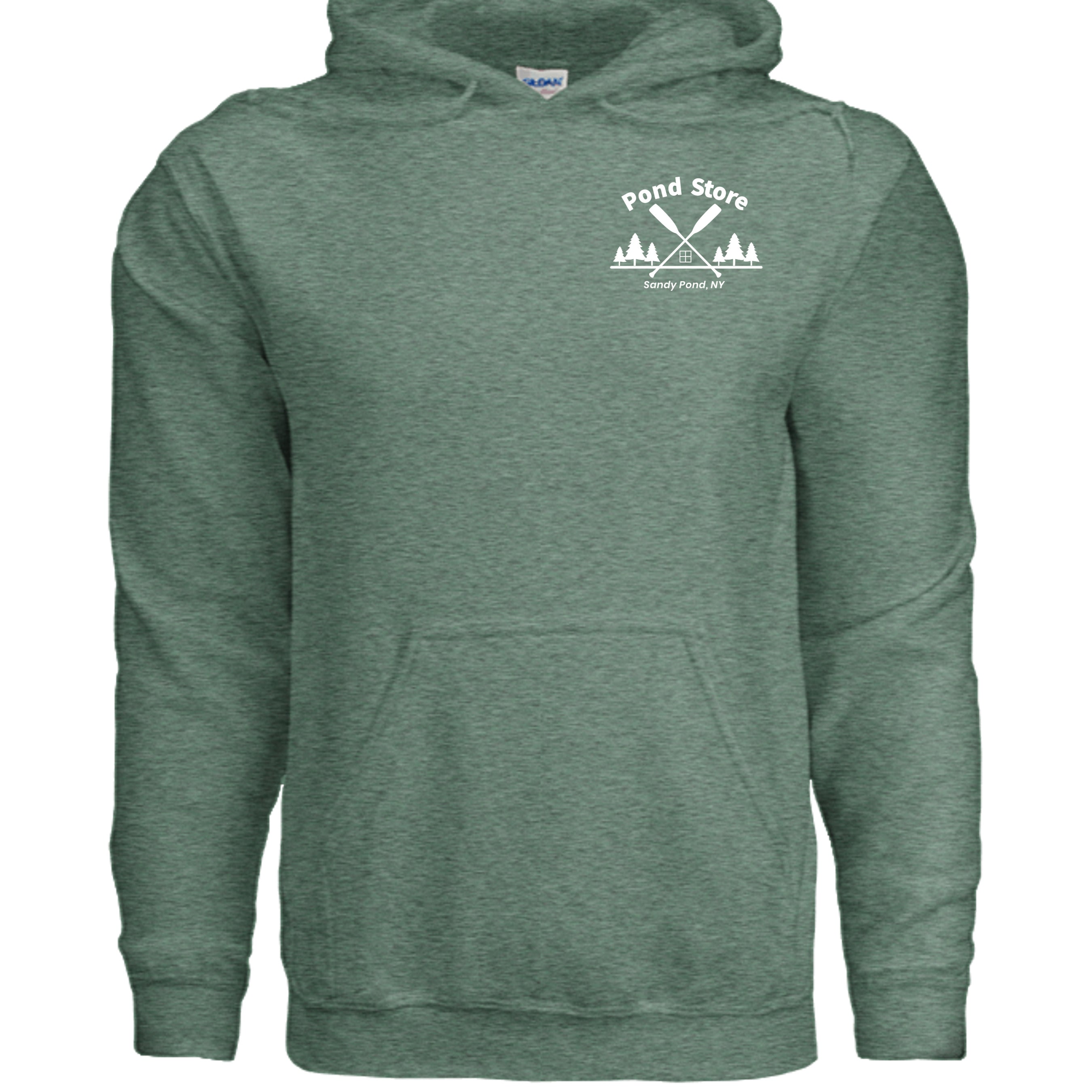 Heather Sport Dark Green - G185 - FRONT