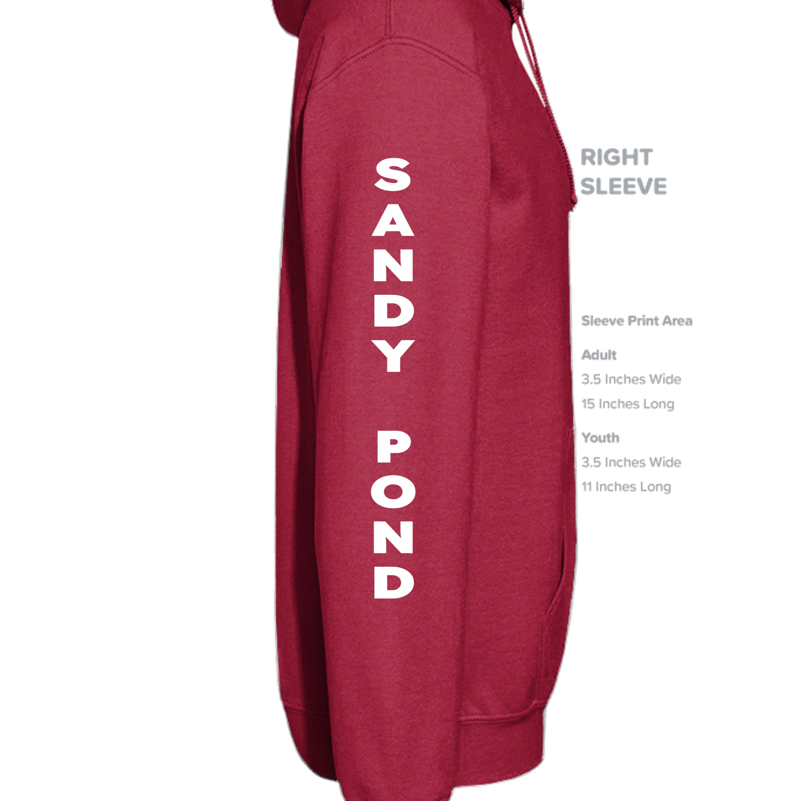 CHERRY RED - G185 - SLEEVE_RIGHT