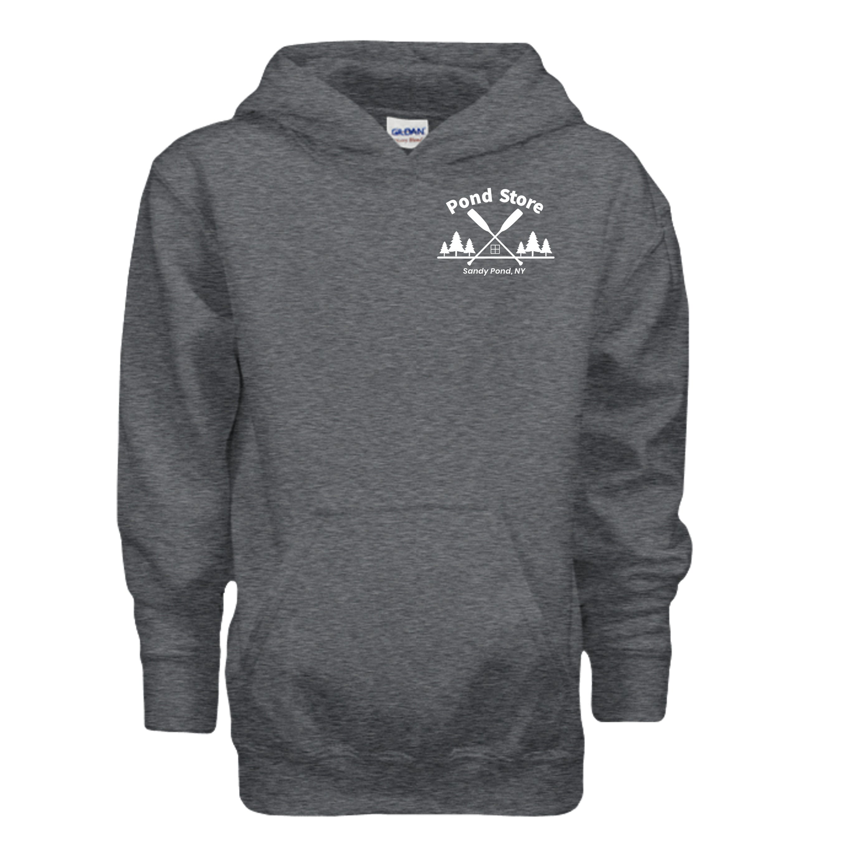 DARK HEATHER - G185B - FRONT