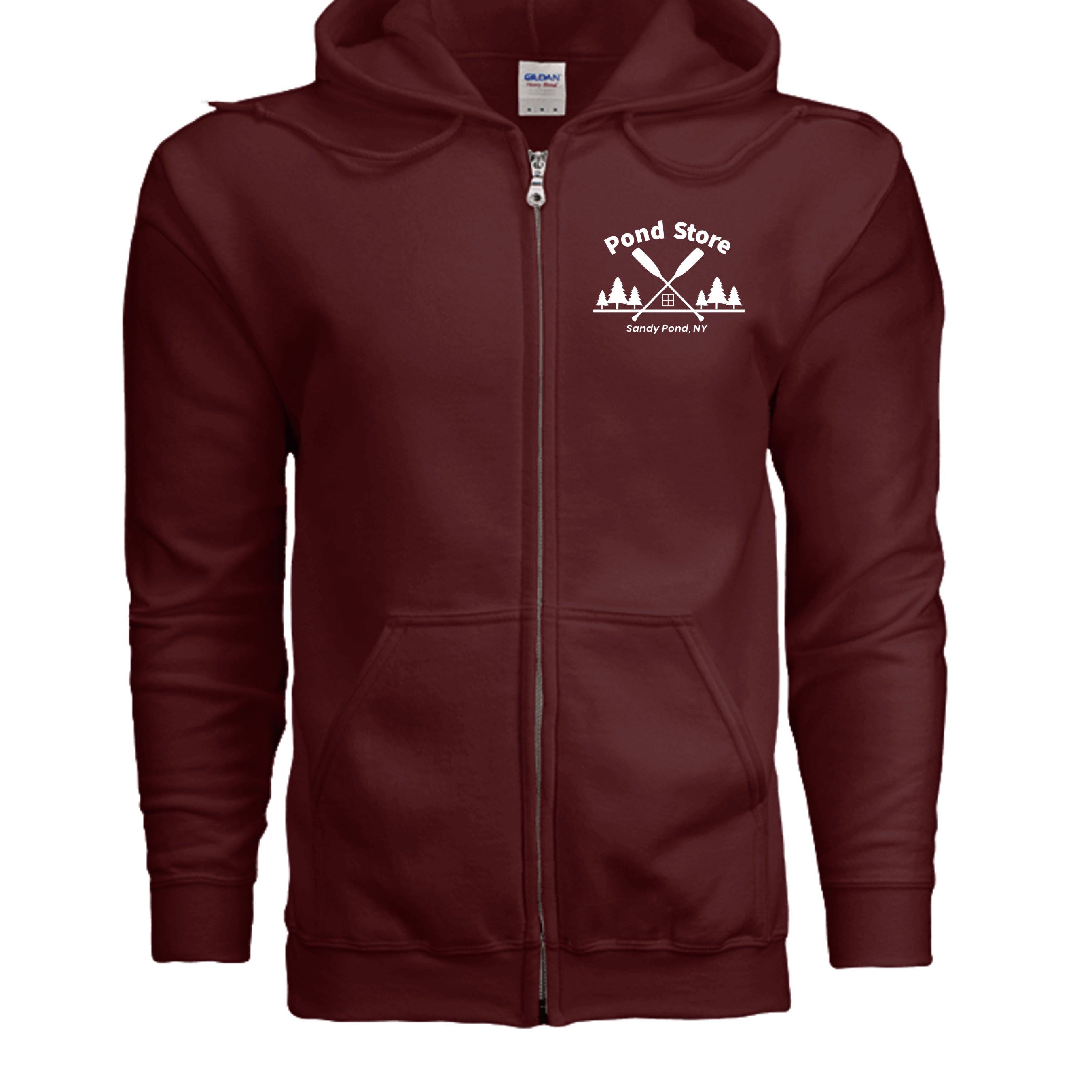 MAROON - G186 - FRONT