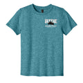 Vivid Teal Heather - PC43Y - FRONT