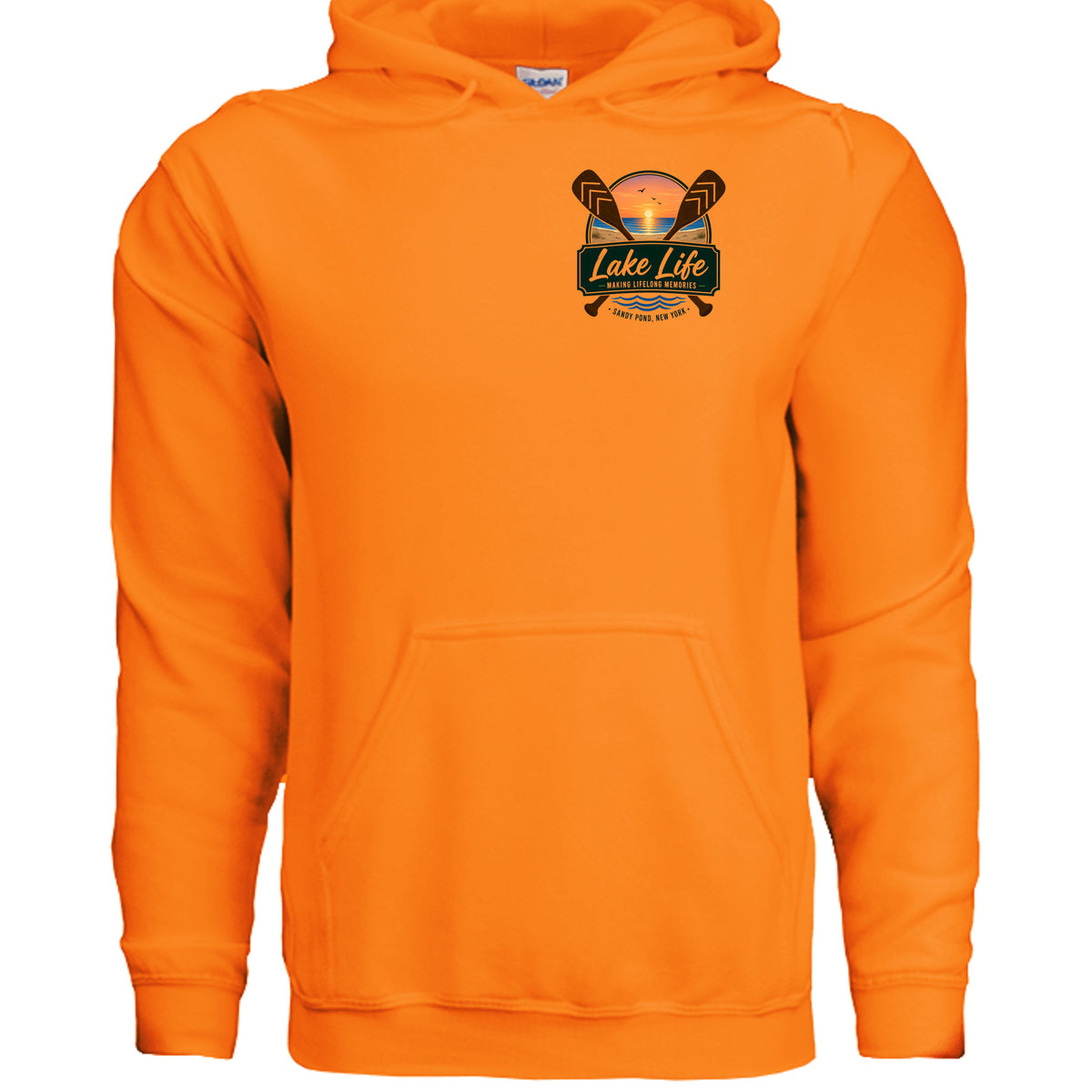 SAFETY ORANGE - G185 - FRONT