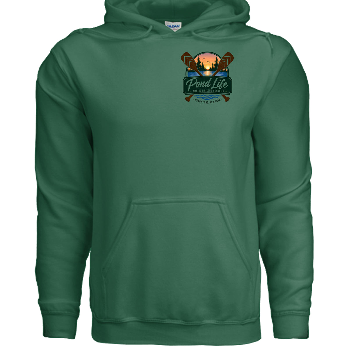 Fan Dark Green - G185 - FRONT