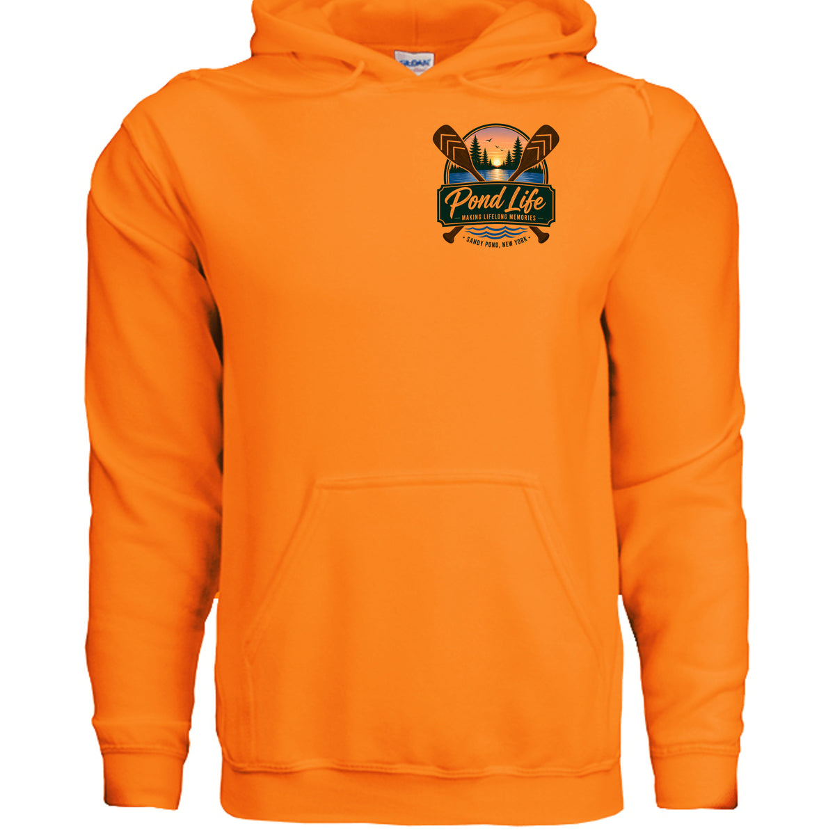 SAFETY ORANGE - G185 - FRONT