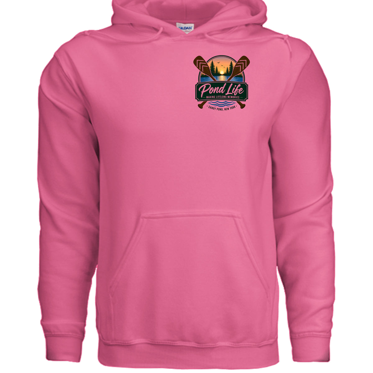 SAFETY PINK - G185 - FRONT