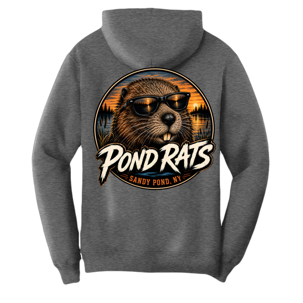 Dark Heather Grey - PC78H - BACK