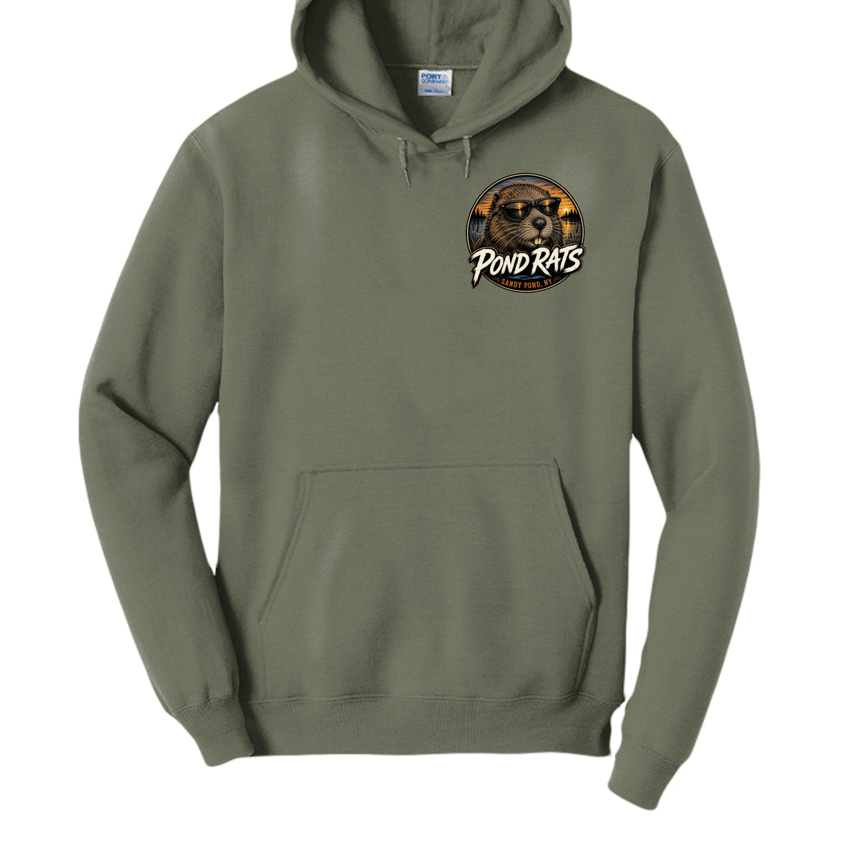 Olive Drab Green Heather - PC78H - FRONT